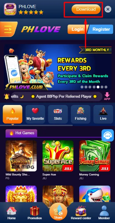 Steps to download the 777Pub app on iOS devices