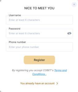 Cobet Register